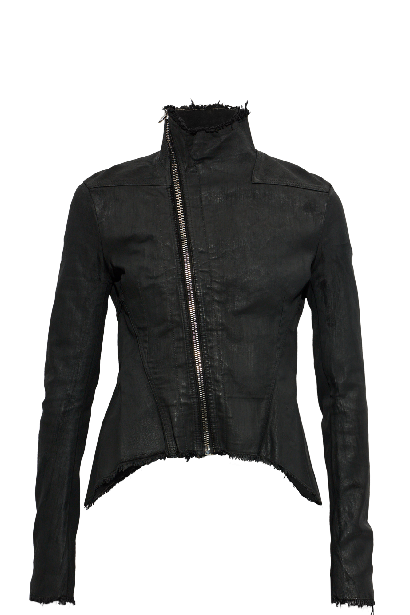 Black Asymmetrical cut jacket Rick Owens DRKSHDW - Vitkac Italy